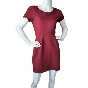 The Kooples Scoop Neck Jacquard Dress